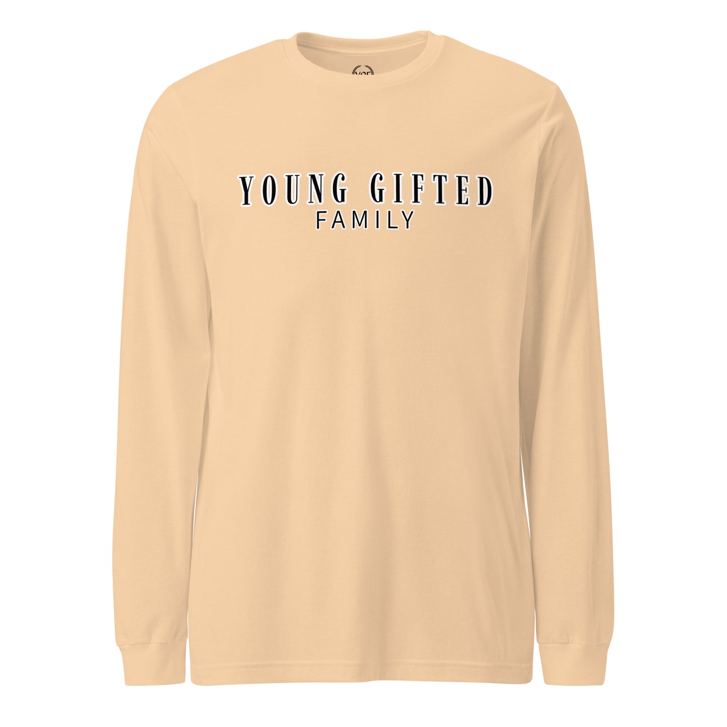 Unisex “Young Gifted Family” Long Sleeve Tee