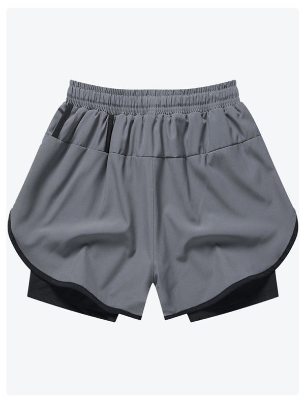Sports Training Two-Piece Woven Ventilation Shorts