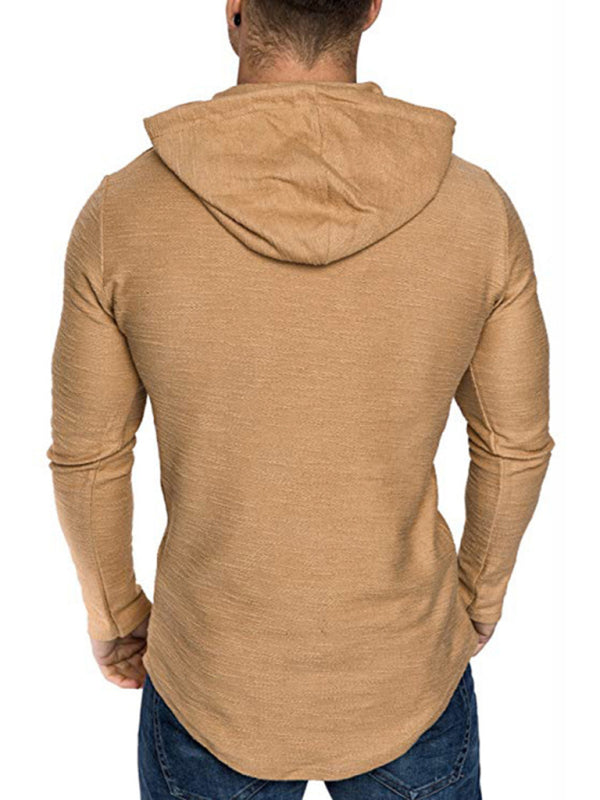 Men's Casual Hooded Sweater