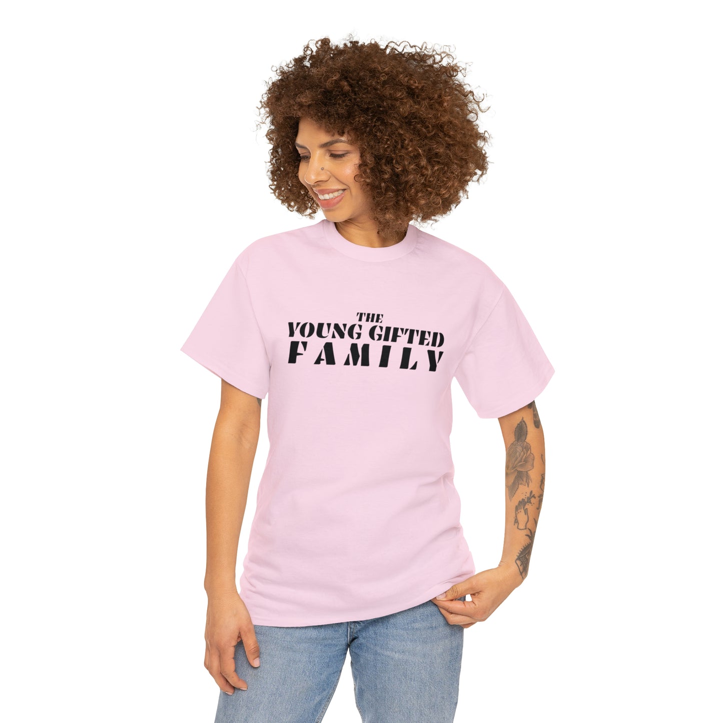 The Young Gifted Family - Unisex Heavy Cotton Tee