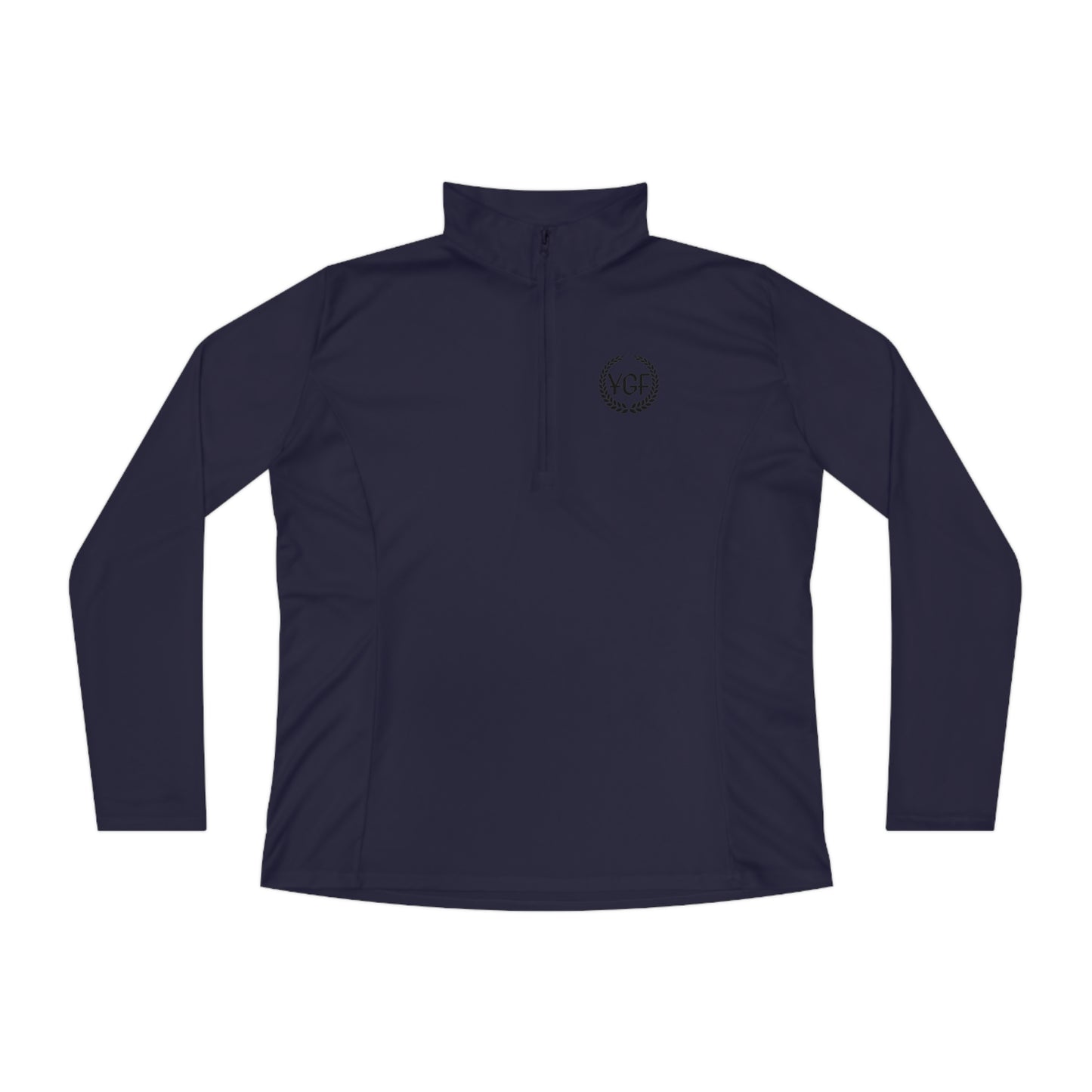 YGF Ladies Quarter-Zip Pullover