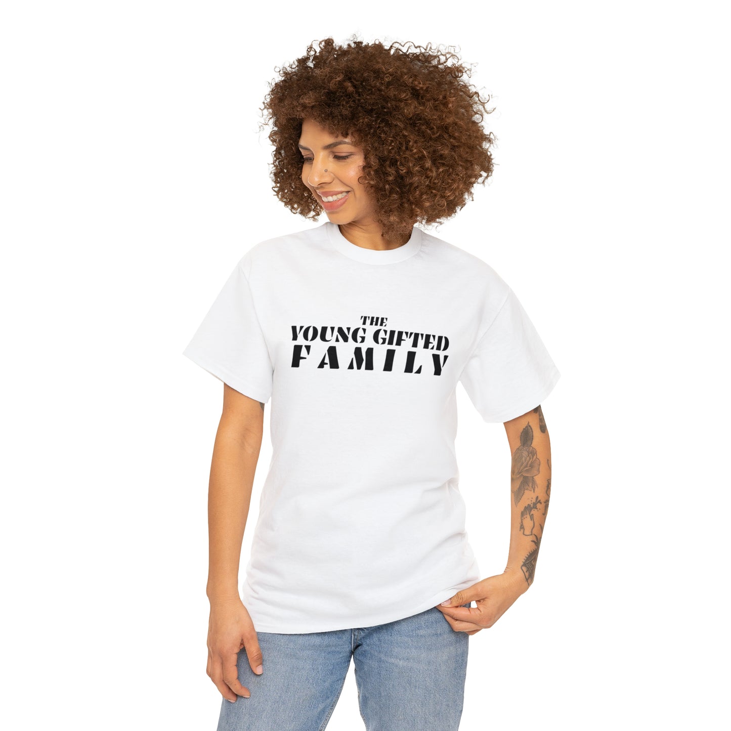 The Young Gifted Family - Unisex Heavy Cotton Tee