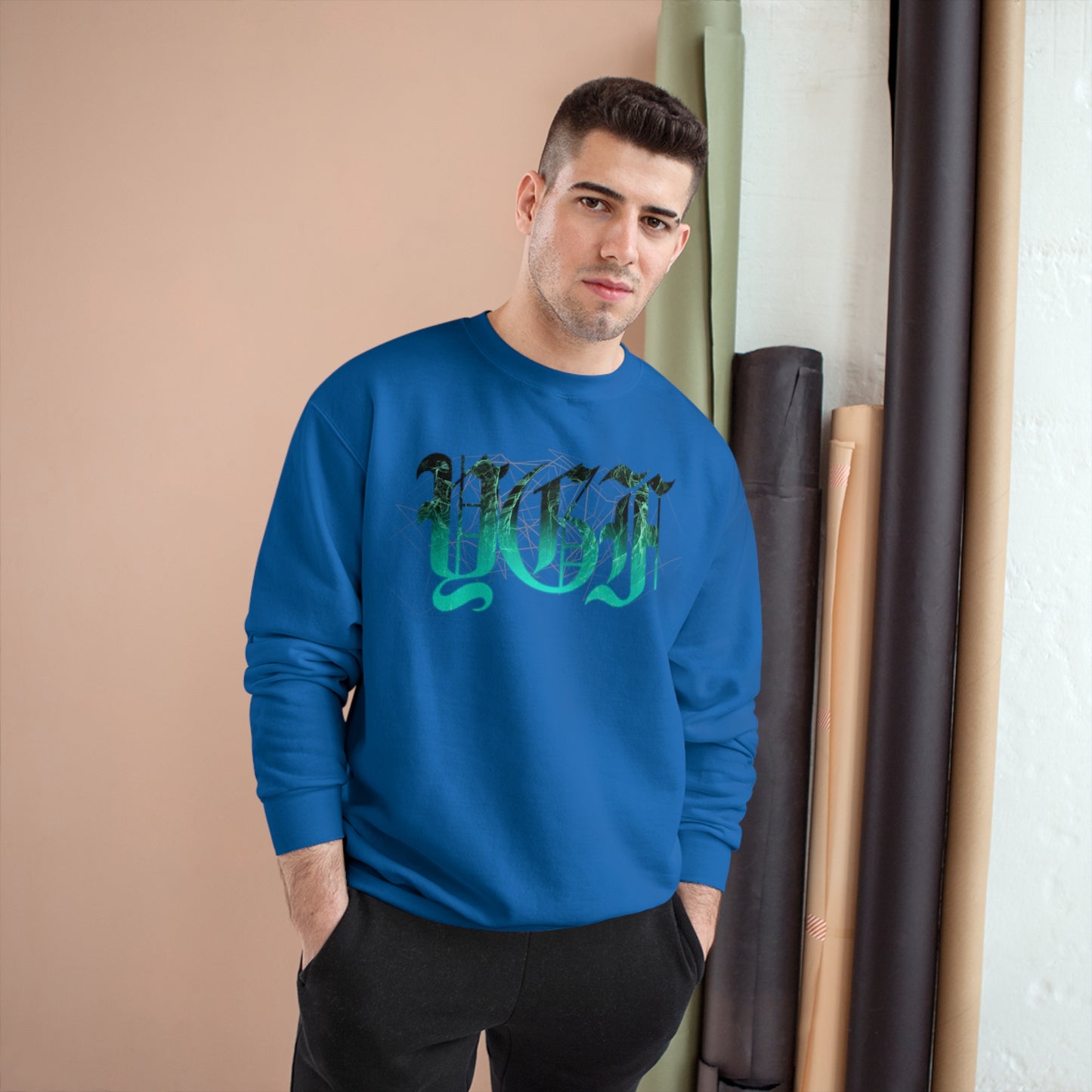 YGF - Champion Crewneck Sweatshirt