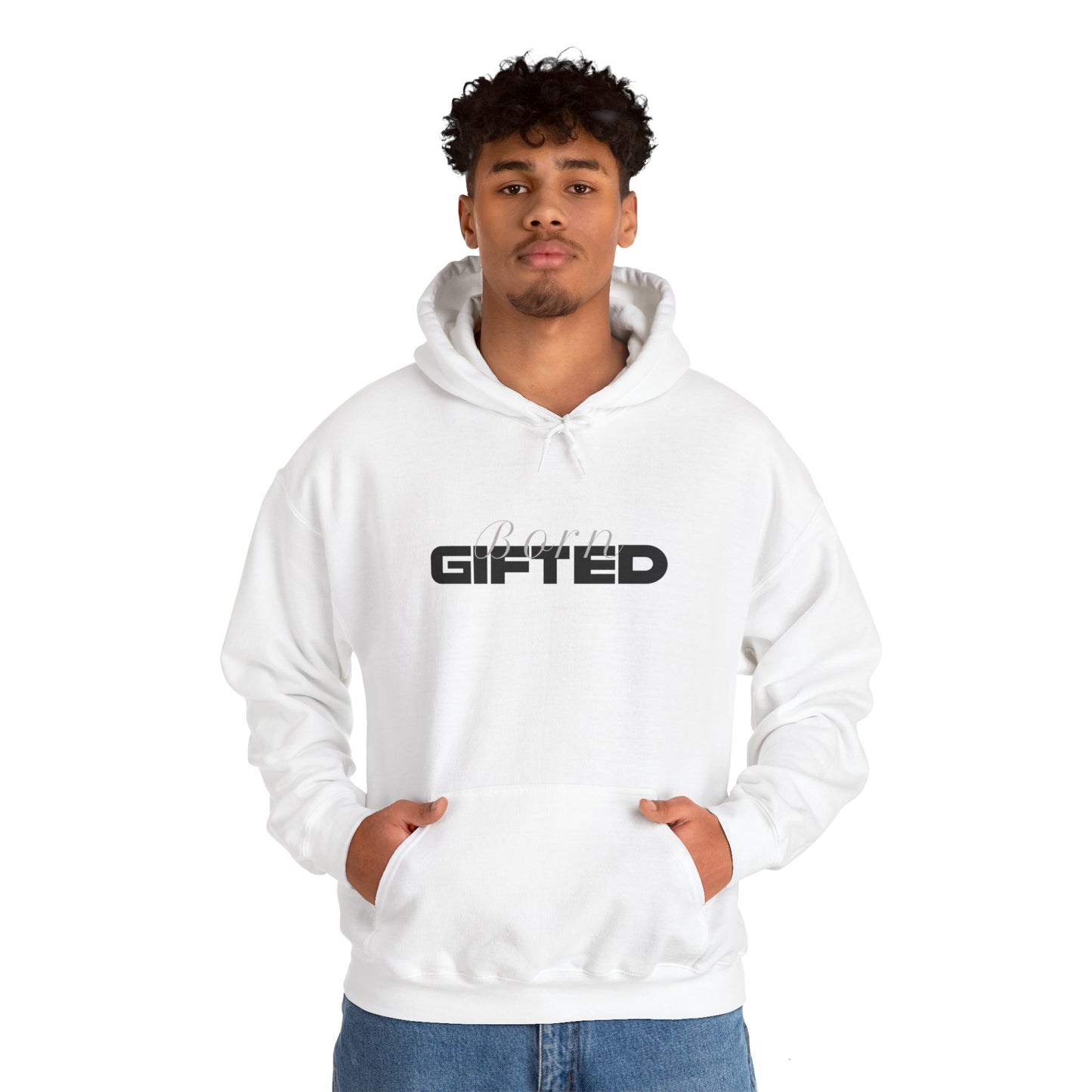 Unisex "Born GIFTED" Hooded Sweatshirt