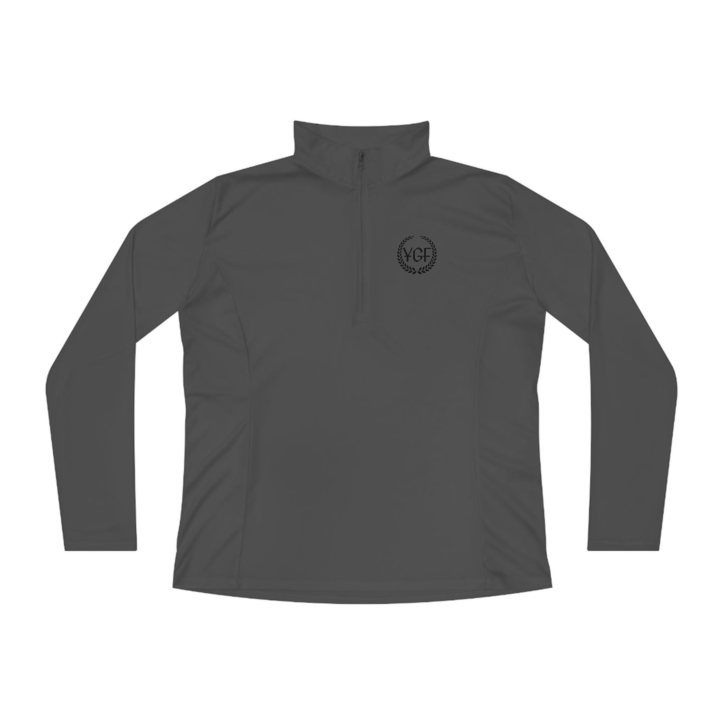 YGF Ladies Quarter-Zip Pullover