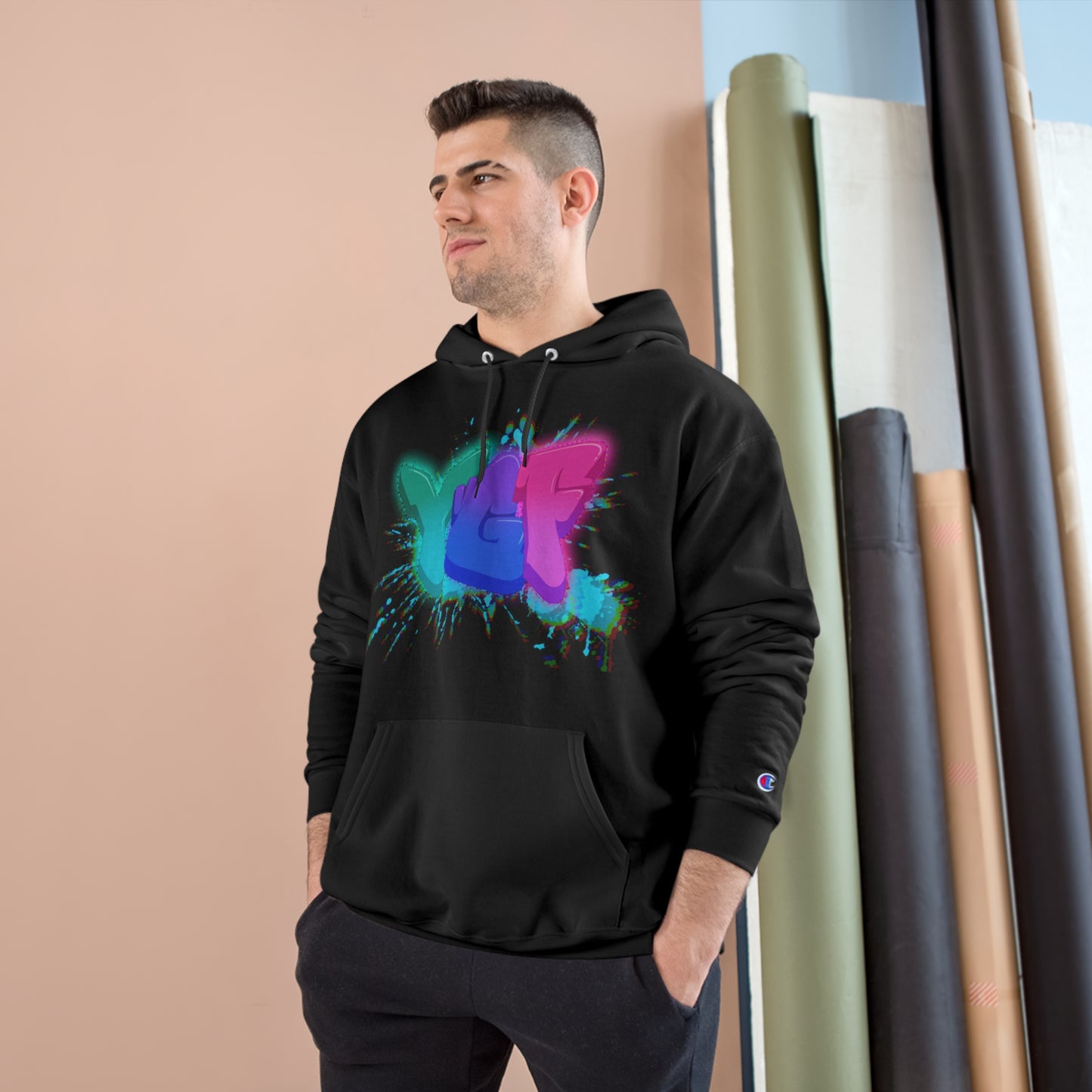 "YGF" Champion Hoodie