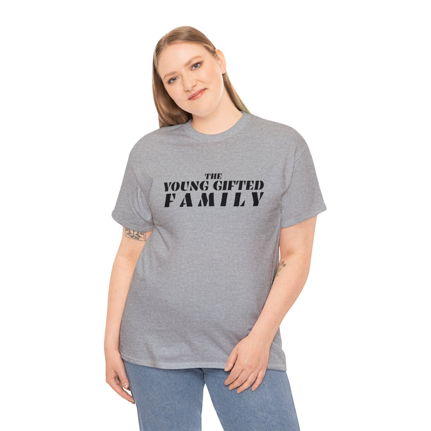 The Young Gifted Family - Unisex Heavy Cotton Tee