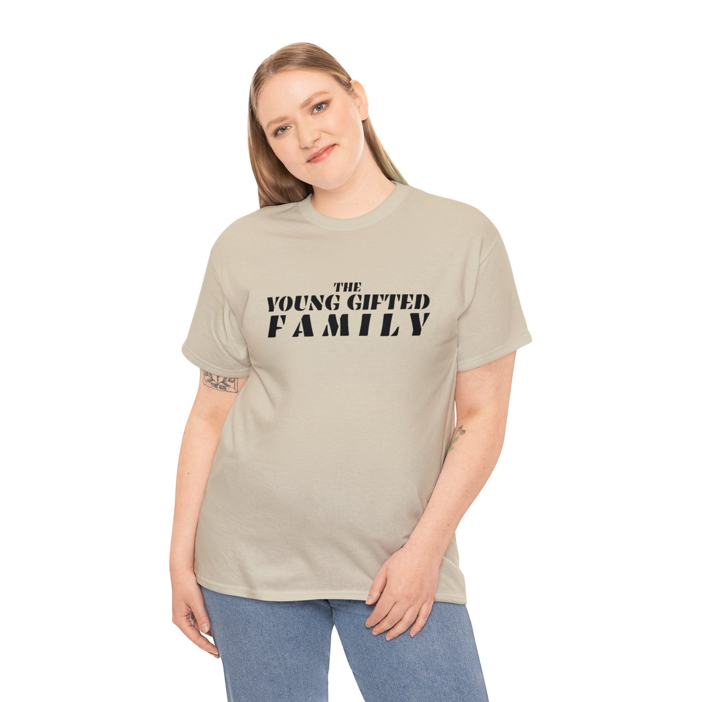 The Young Gifted Family - Unisex Heavy Cotton Tee