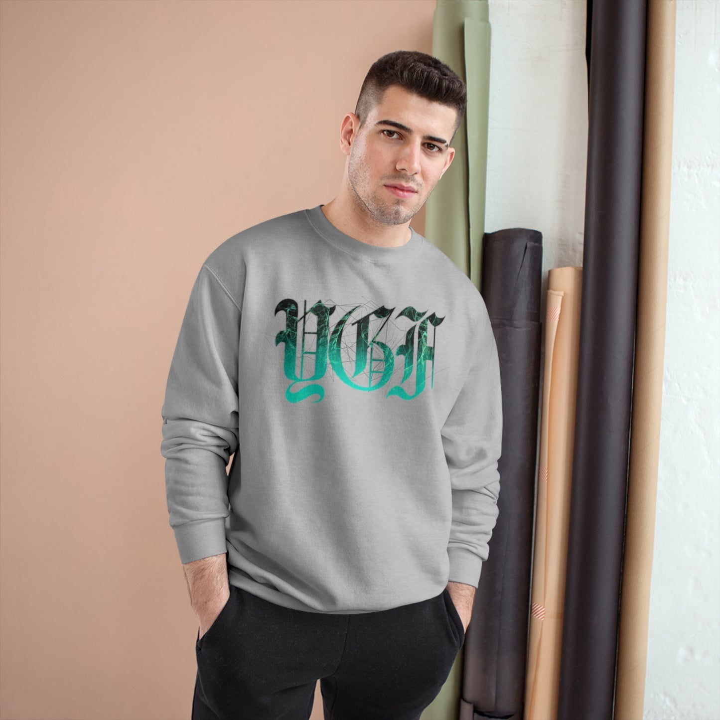 YGF - Champion Crewneck Sweatshirt