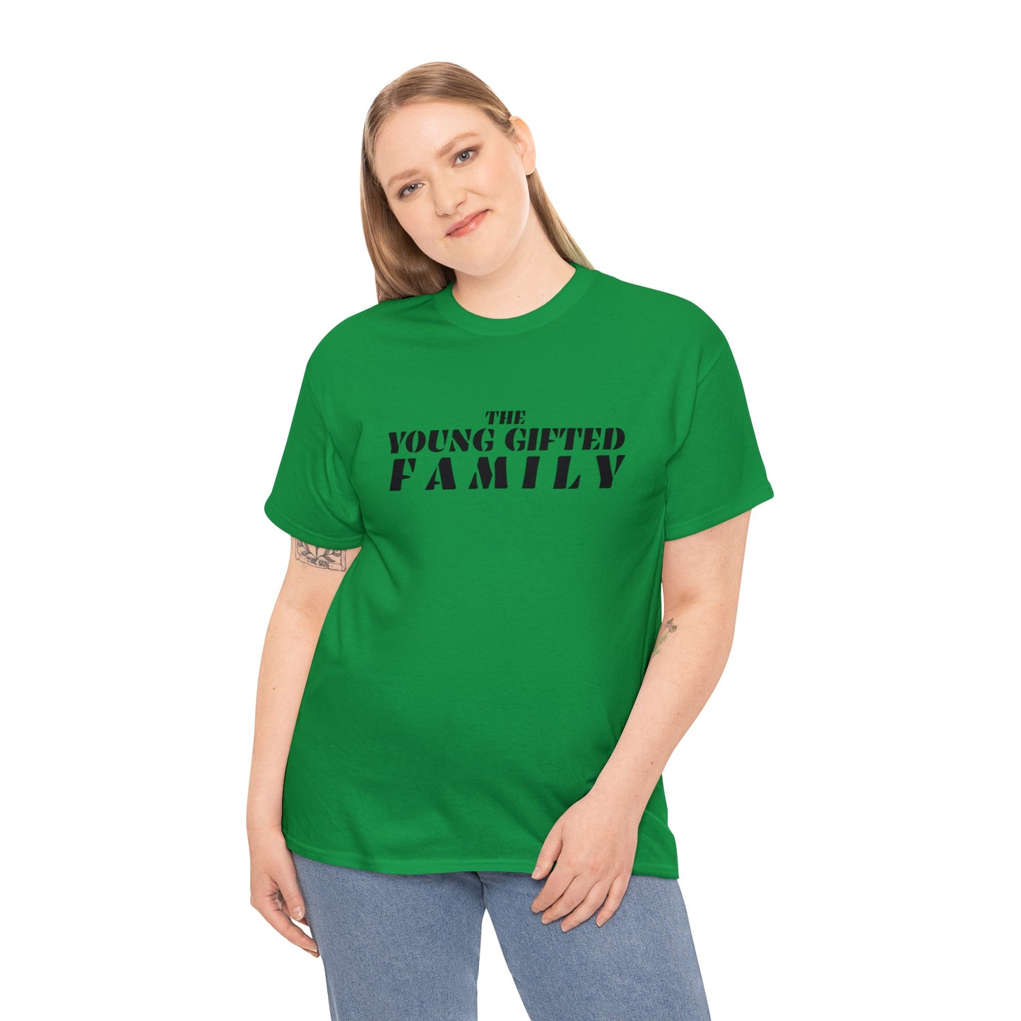 The Young Gifted Family - Unisex Heavy Cotton Tee