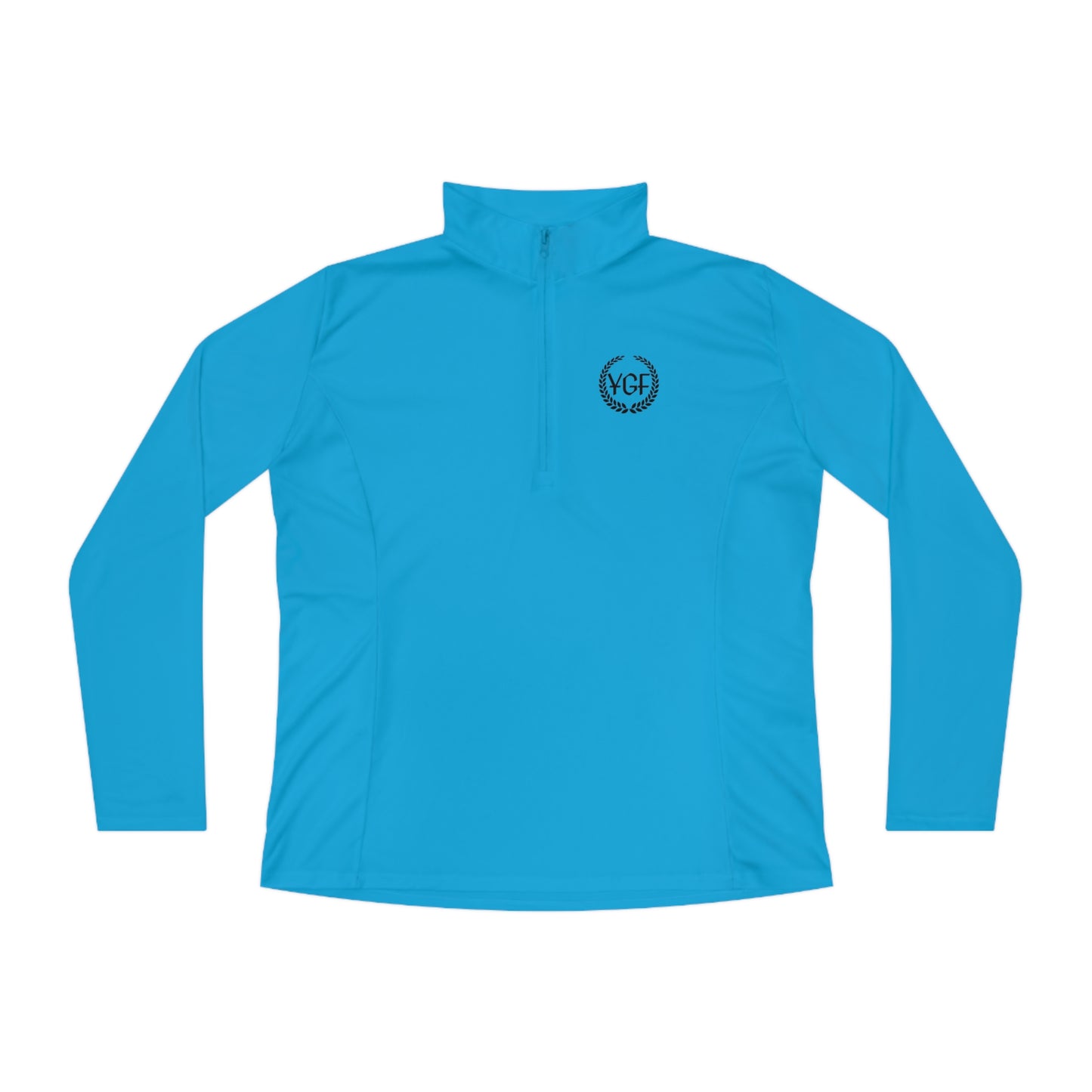 YGF Ladies Quarter-Zip Pullover