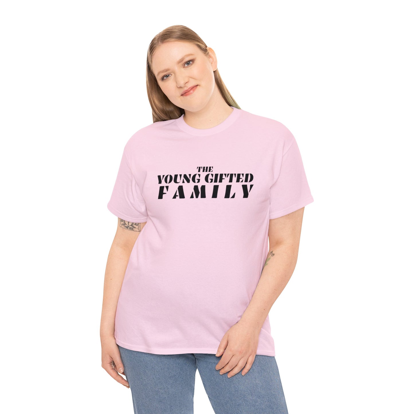 The Young Gifted Family - Unisex Heavy Cotton Tee