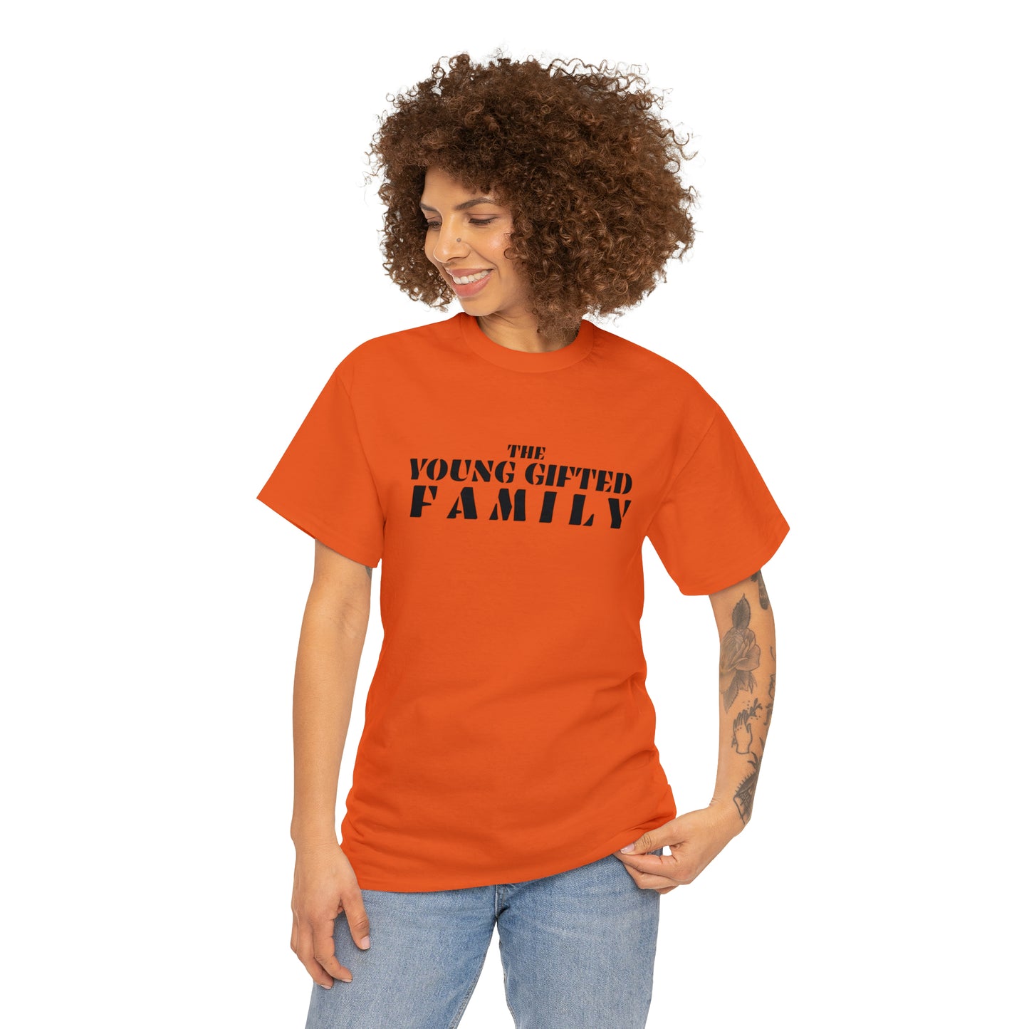 The Young Gifted Family - Unisex Heavy Cotton Tee