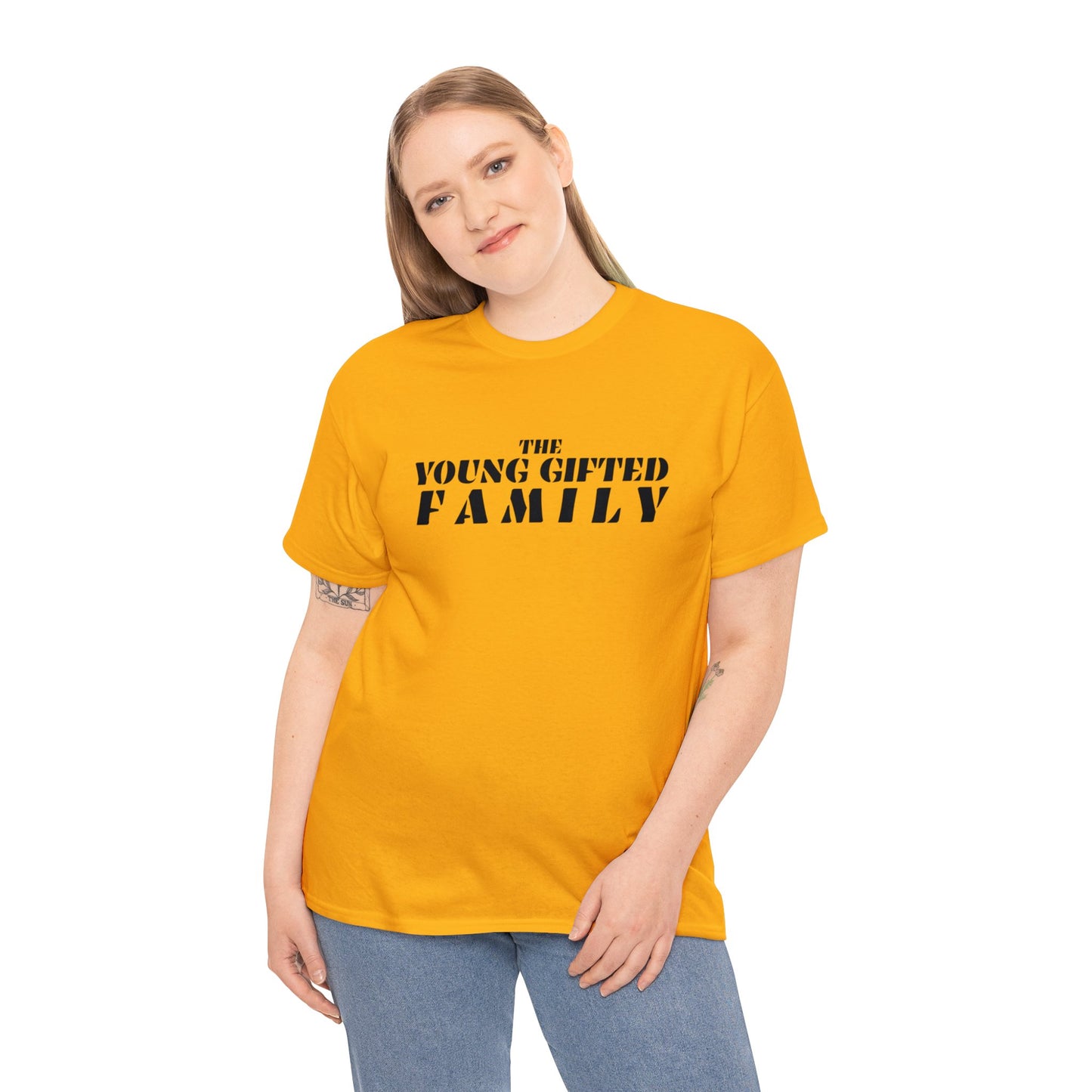 The Young Gifted Family - Unisex Heavy Cotton Tee