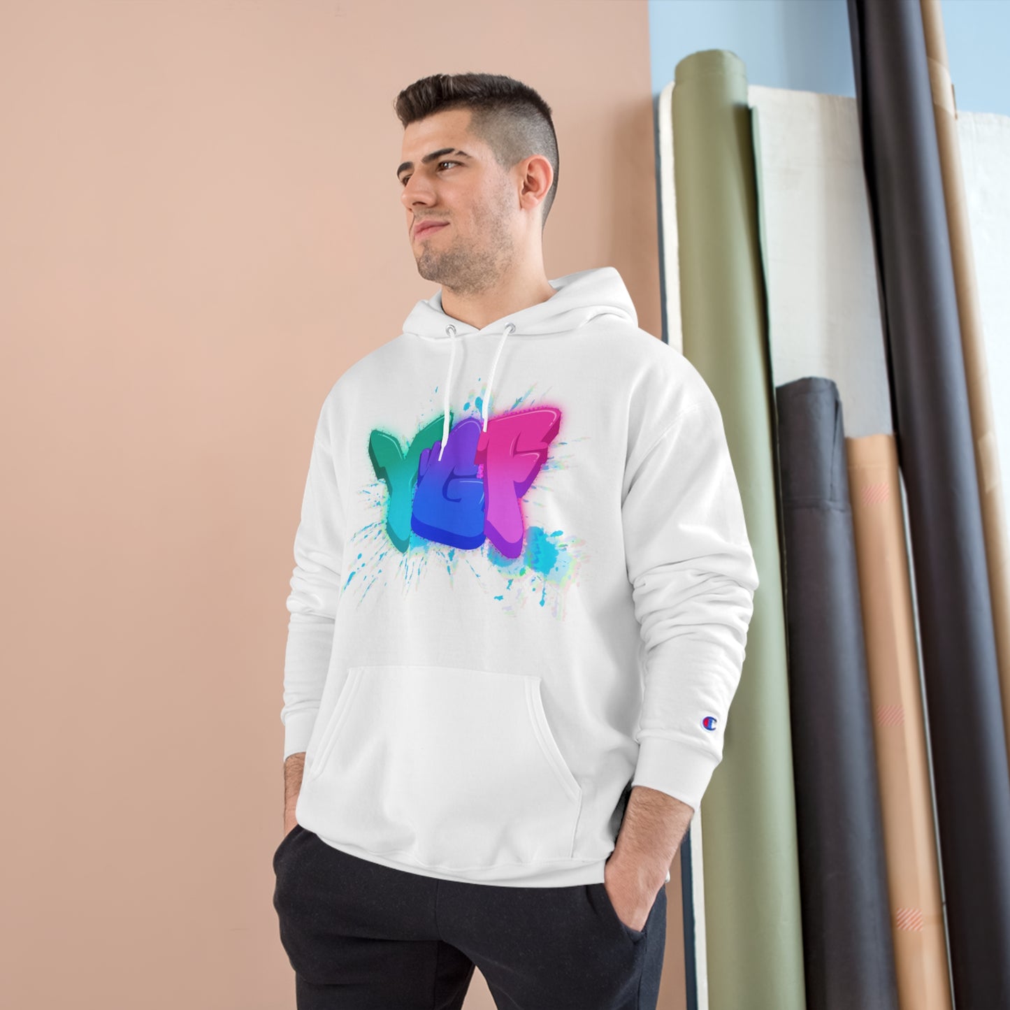 "YGF" Champion Hoodie