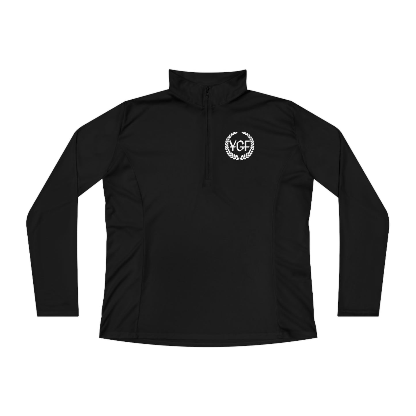 YGF Ladies Quarter-Zip Pullover