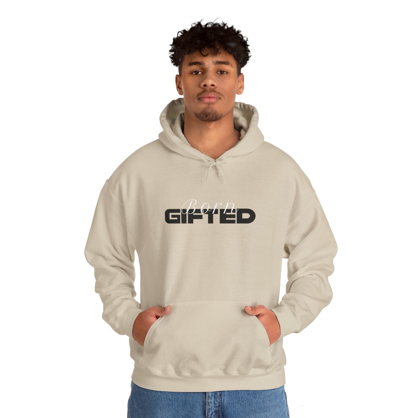 Unisex "Born GIFTED" Hooded Sweatshirt