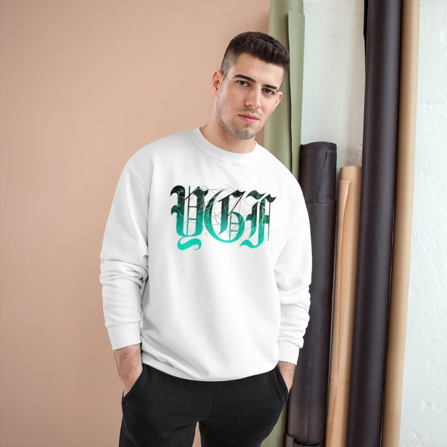 YGF - Champion Crewneck Sweatshirt