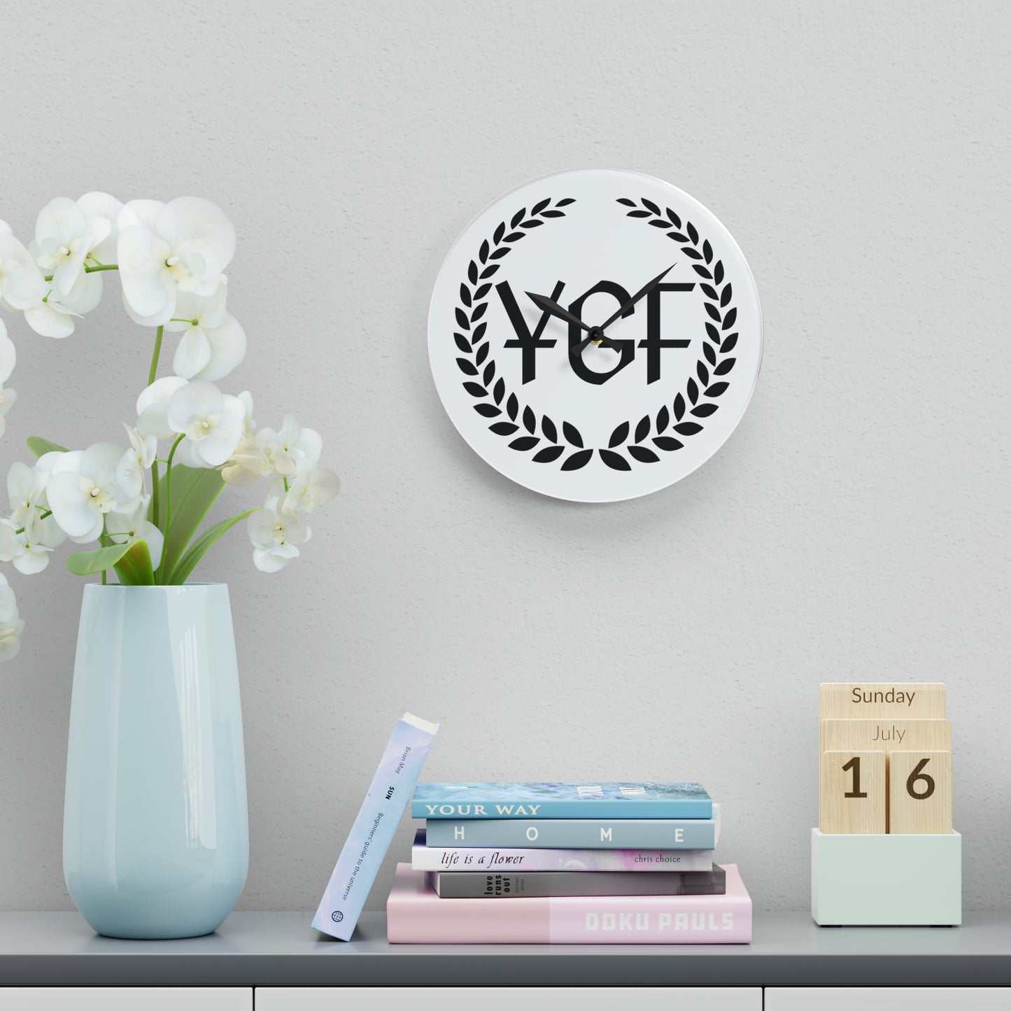 Acrylic Wall Clock