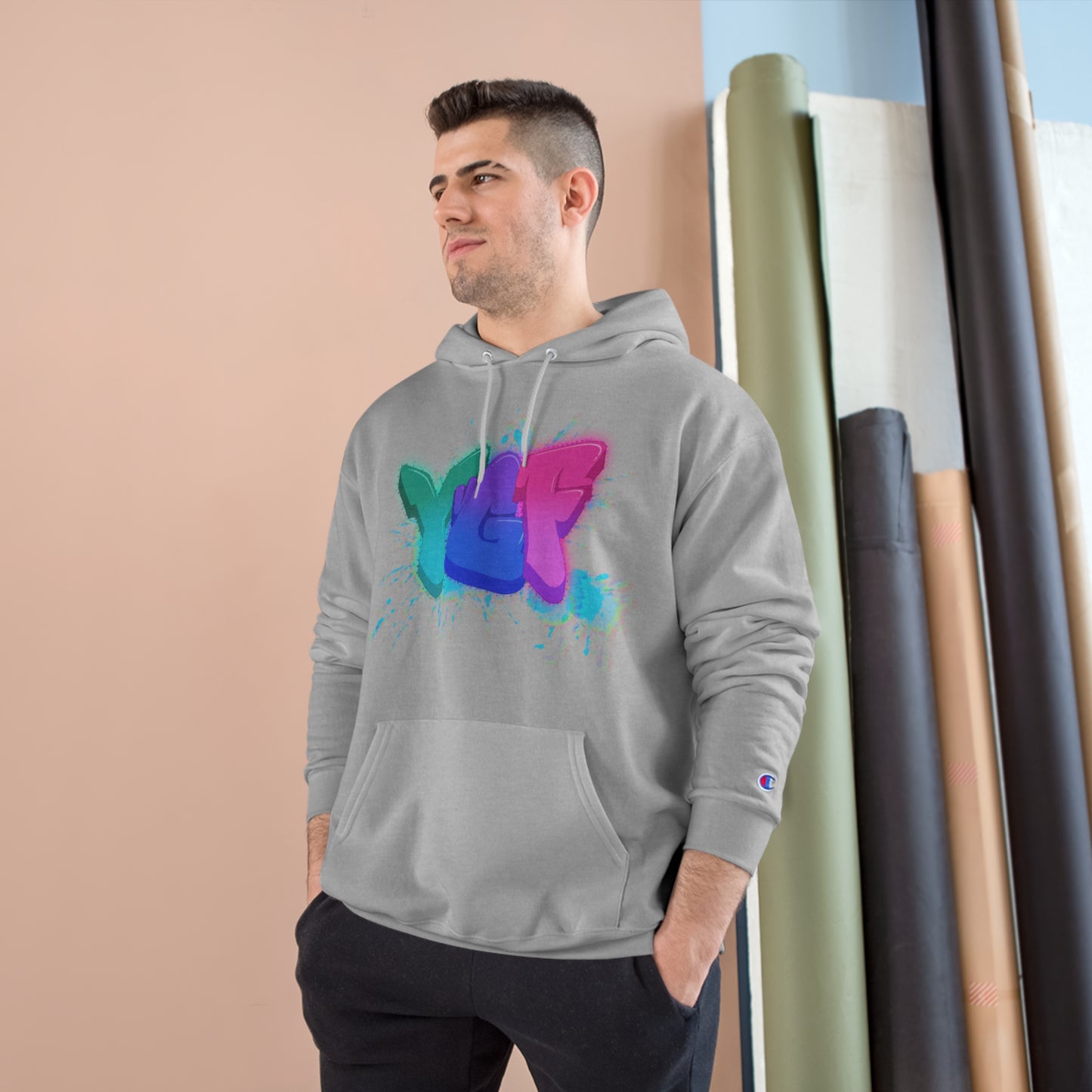 "YGF" Champion Hoodie