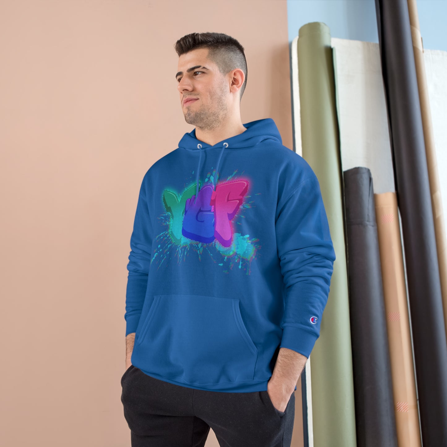 "YGF" Champion Hoodie