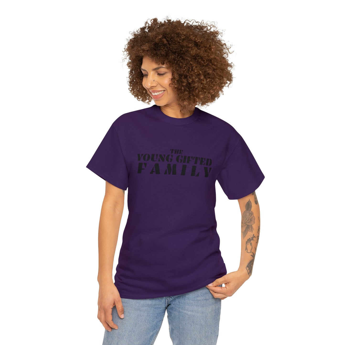 The Young Gifted Family - Unisex Heavy Cotton Tee