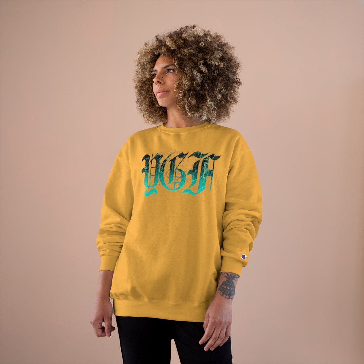 YGF - Champion Crewneck Sweatshirt