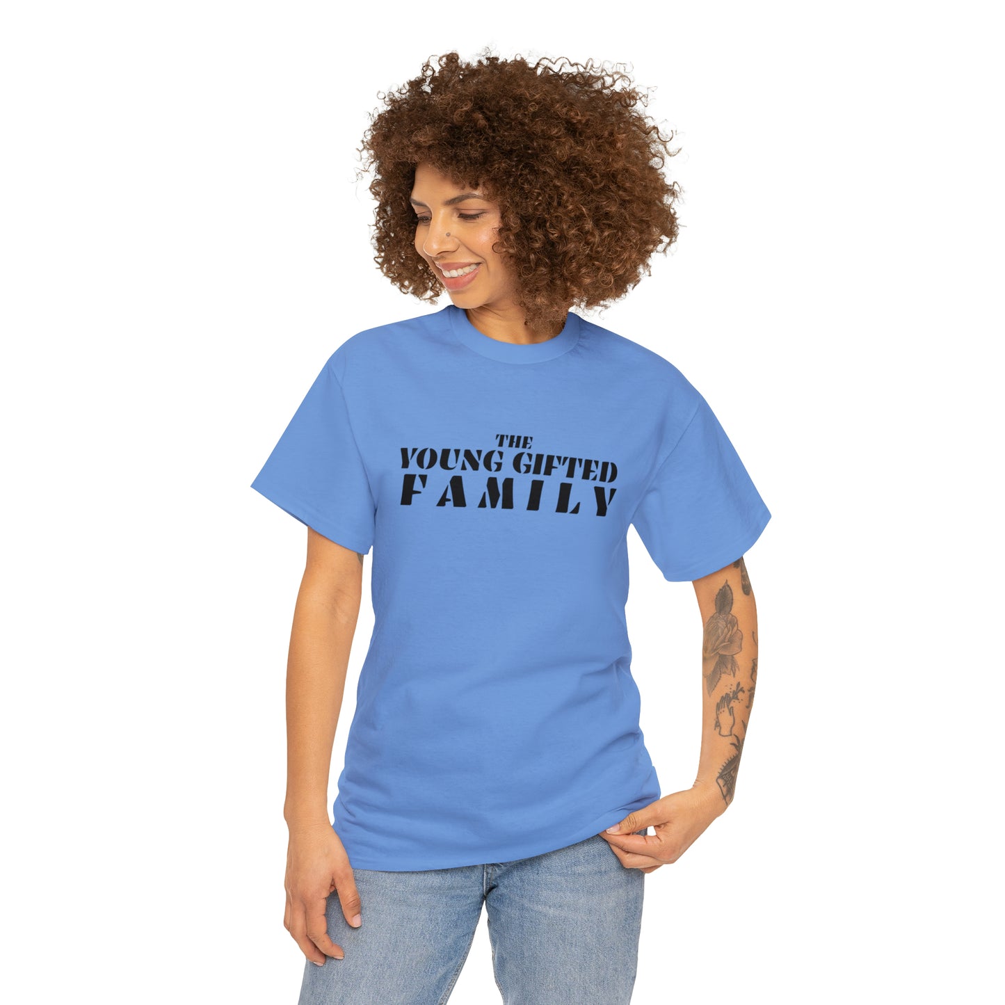 The Young Gifted Family - Unisex Heavy Cotton Tee