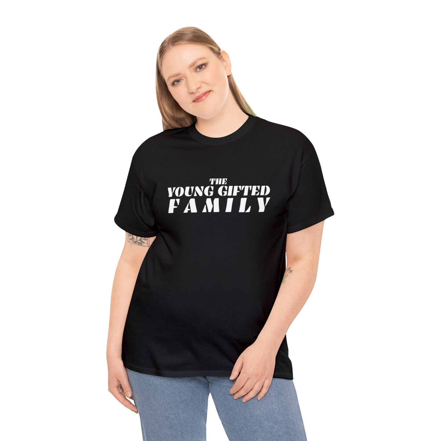 The Young Gifted Family - Unisex Heavy Cotton Tee