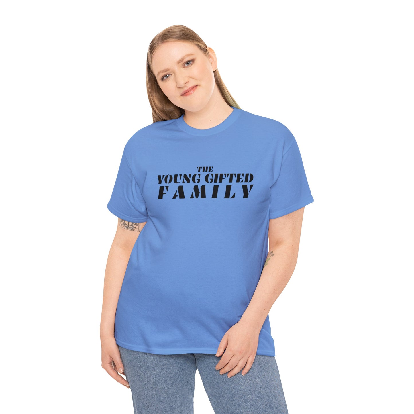 The Young Gifted Family - Unisex Heavy Cotton Tee