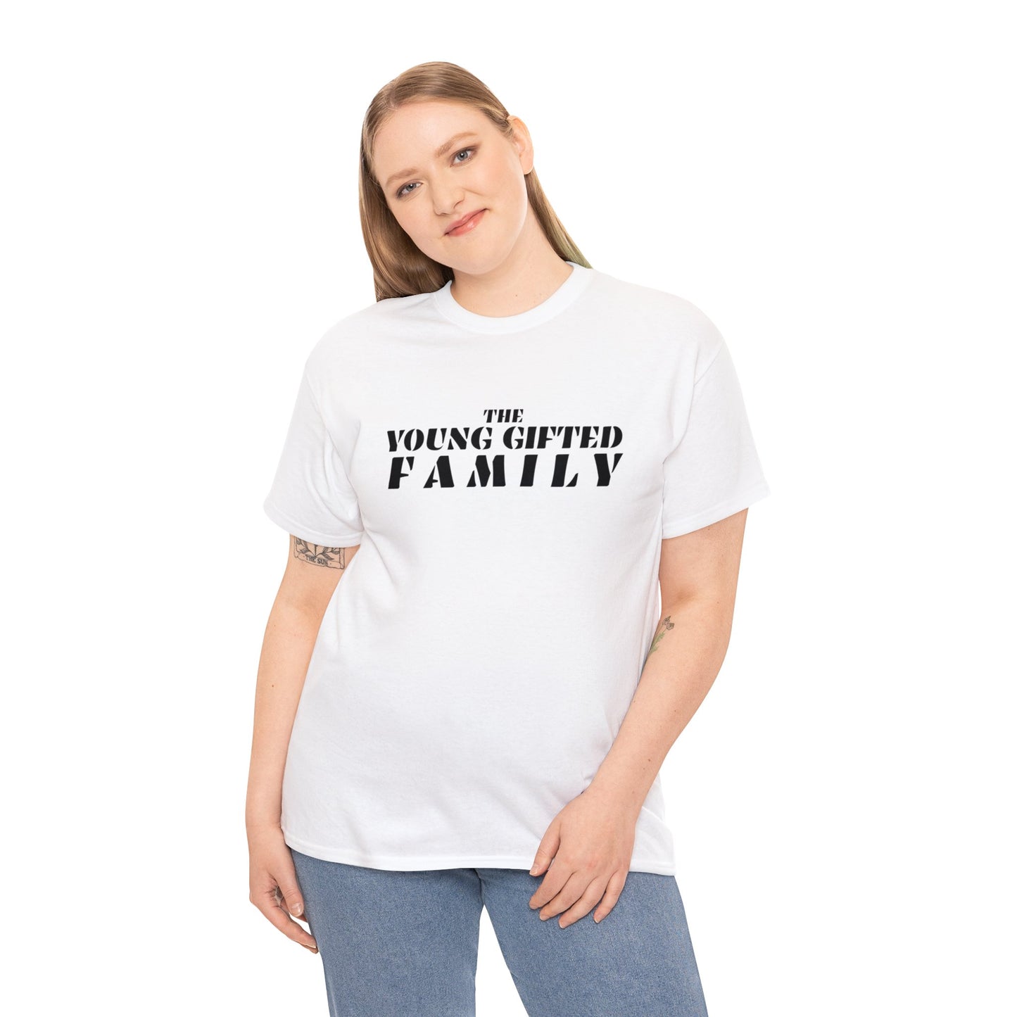 The Young Gifted Family - Unisex Heavy Cotton Tee