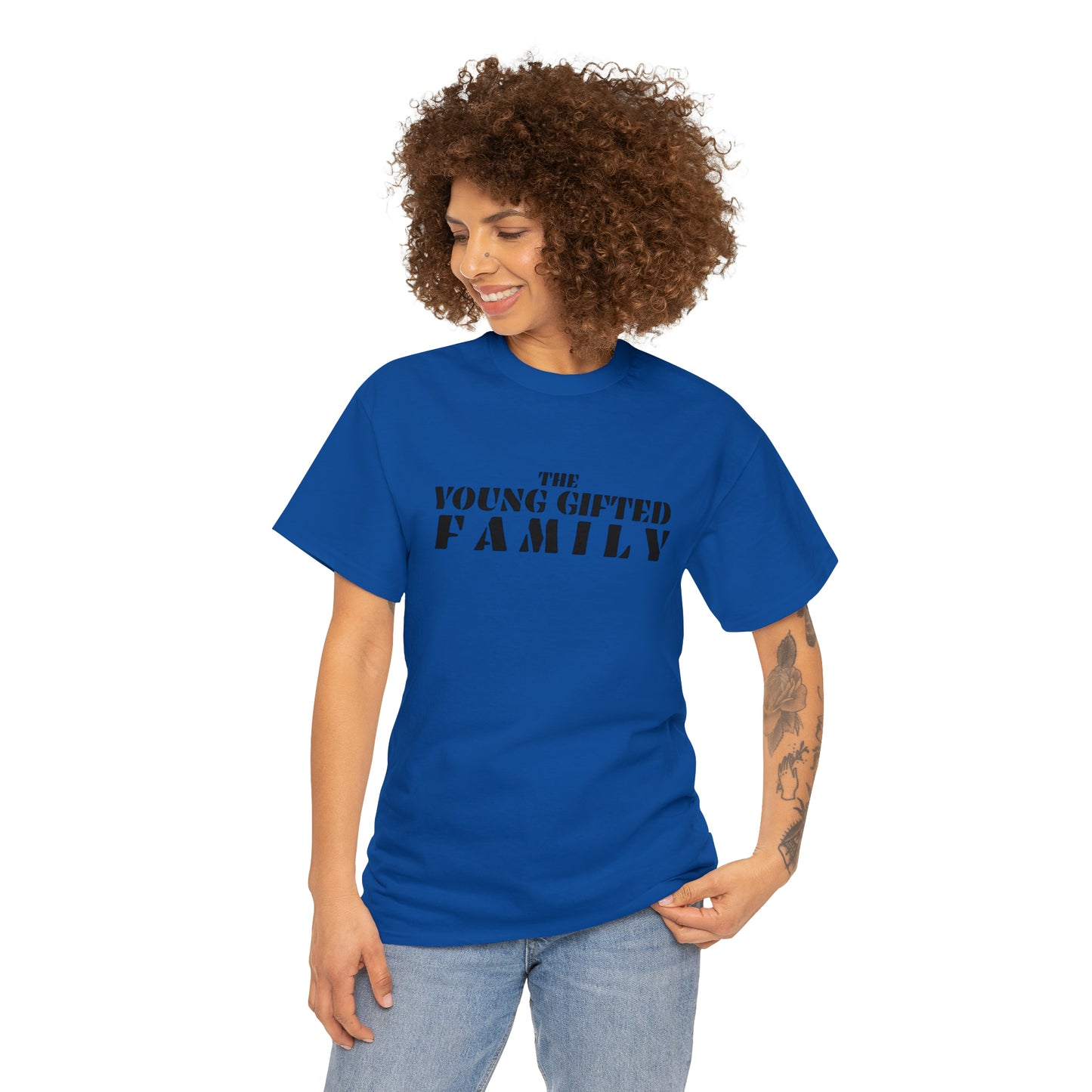 The Young Gifted Family - Unisex Heavy Cotton Tee