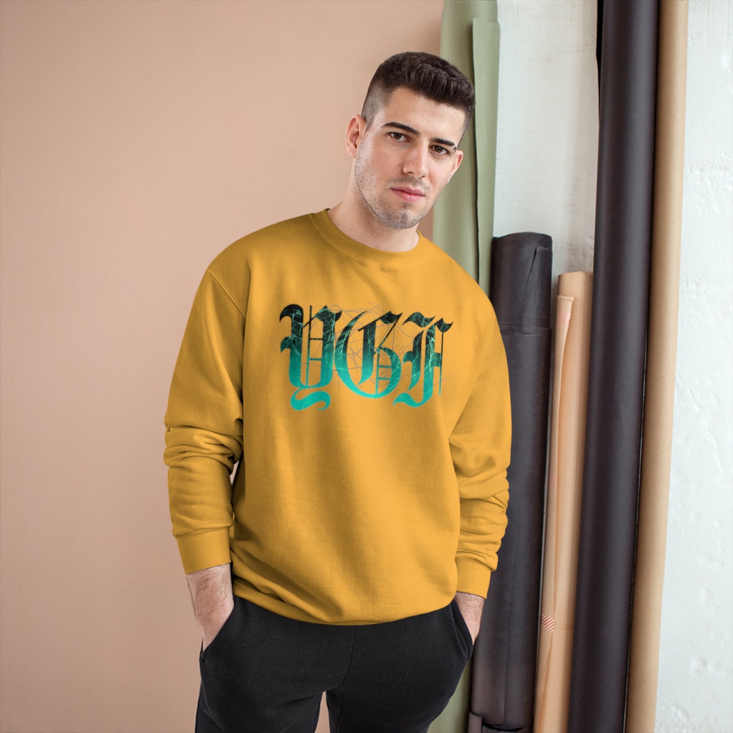 YGF - Champion Crewneck Sweatshirt