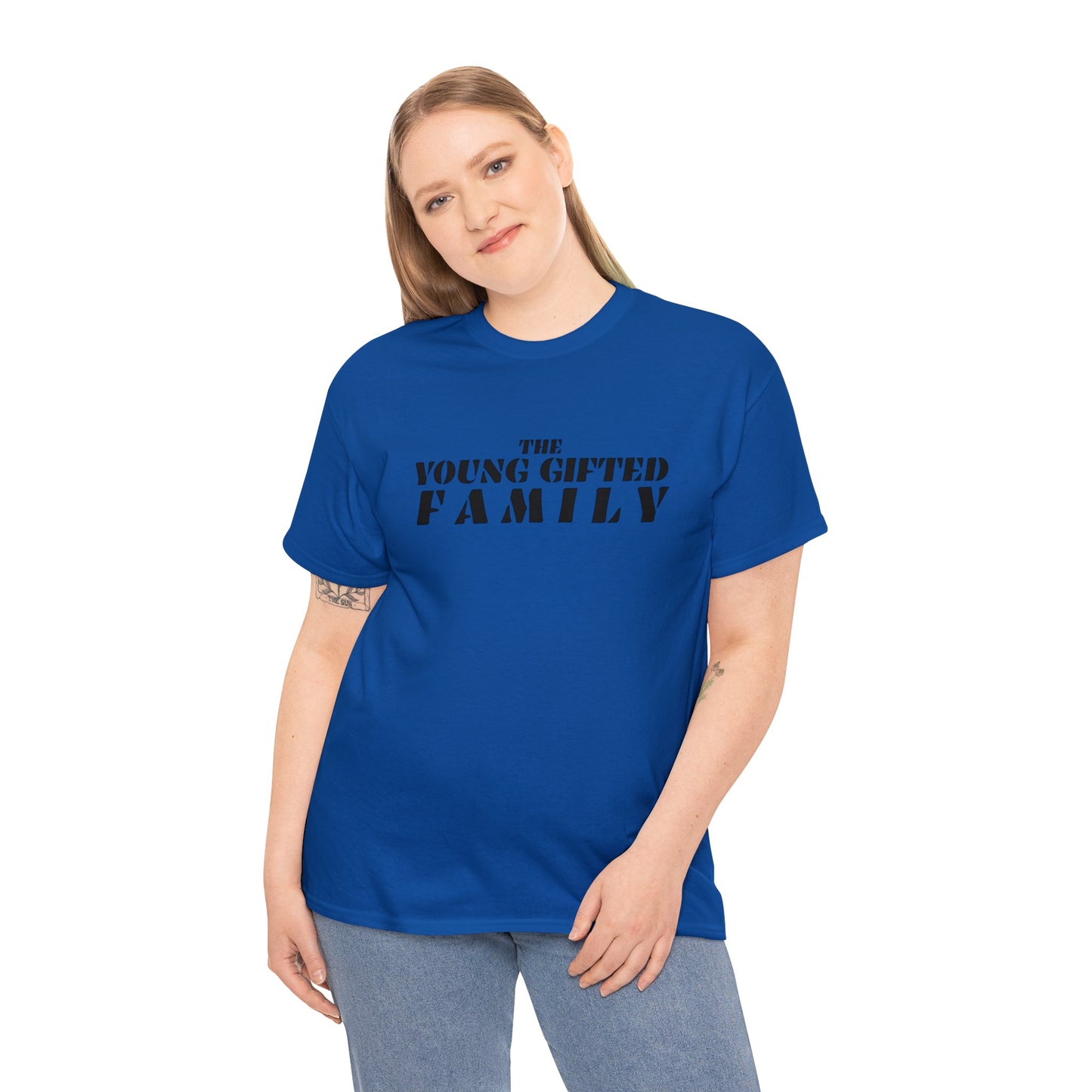 The Young Gifted Family - Unisex Heavy Cotton Tee