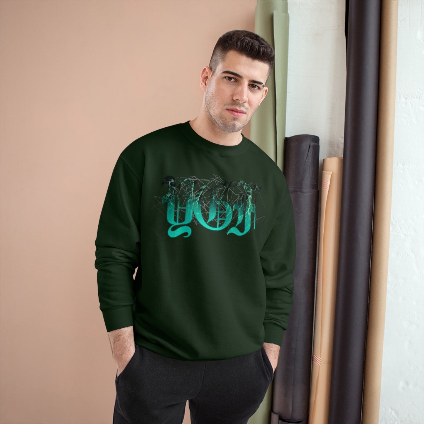 YGF - Champion Crewneck Sweatshirt