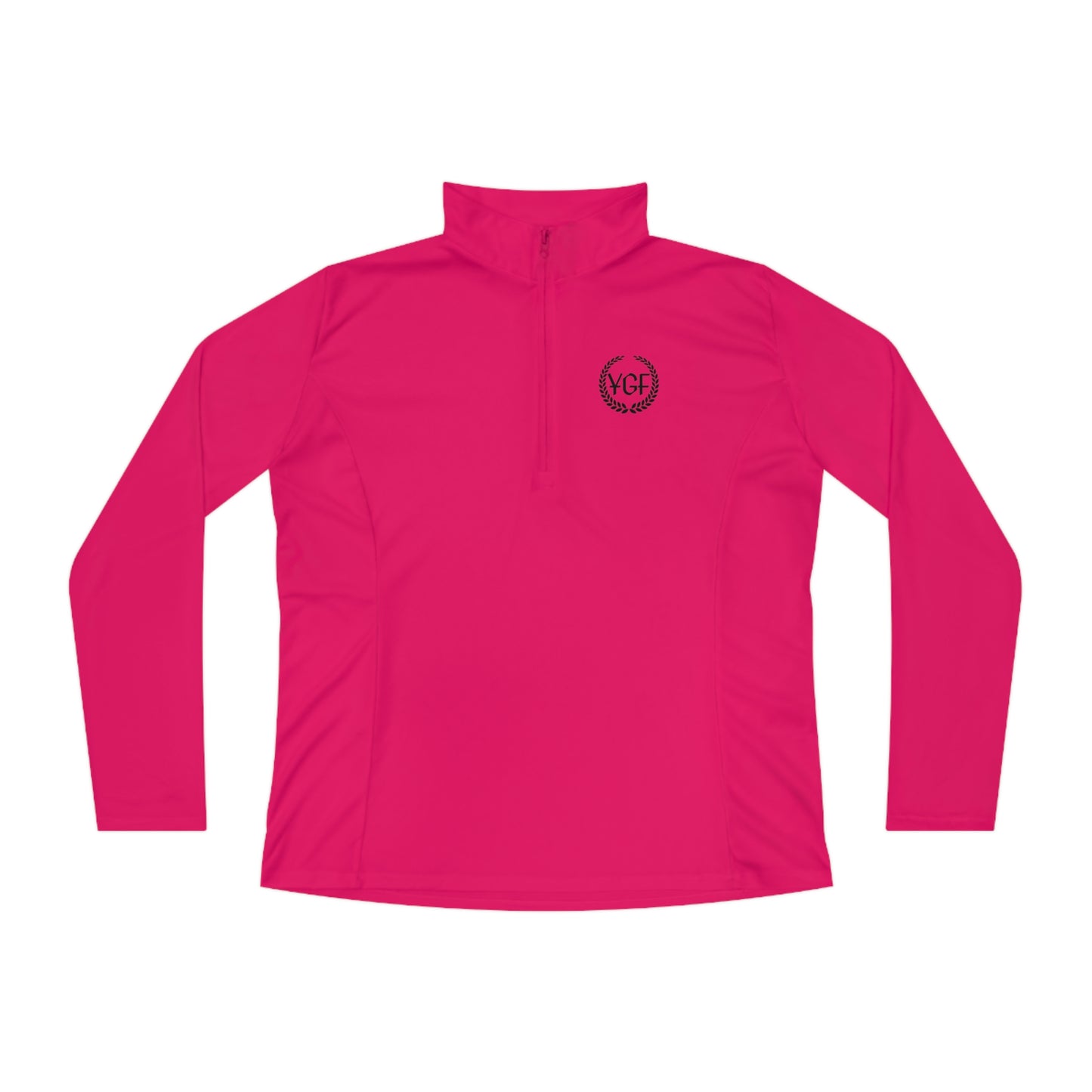 YGF Ladies Quarter-Zip Pullover