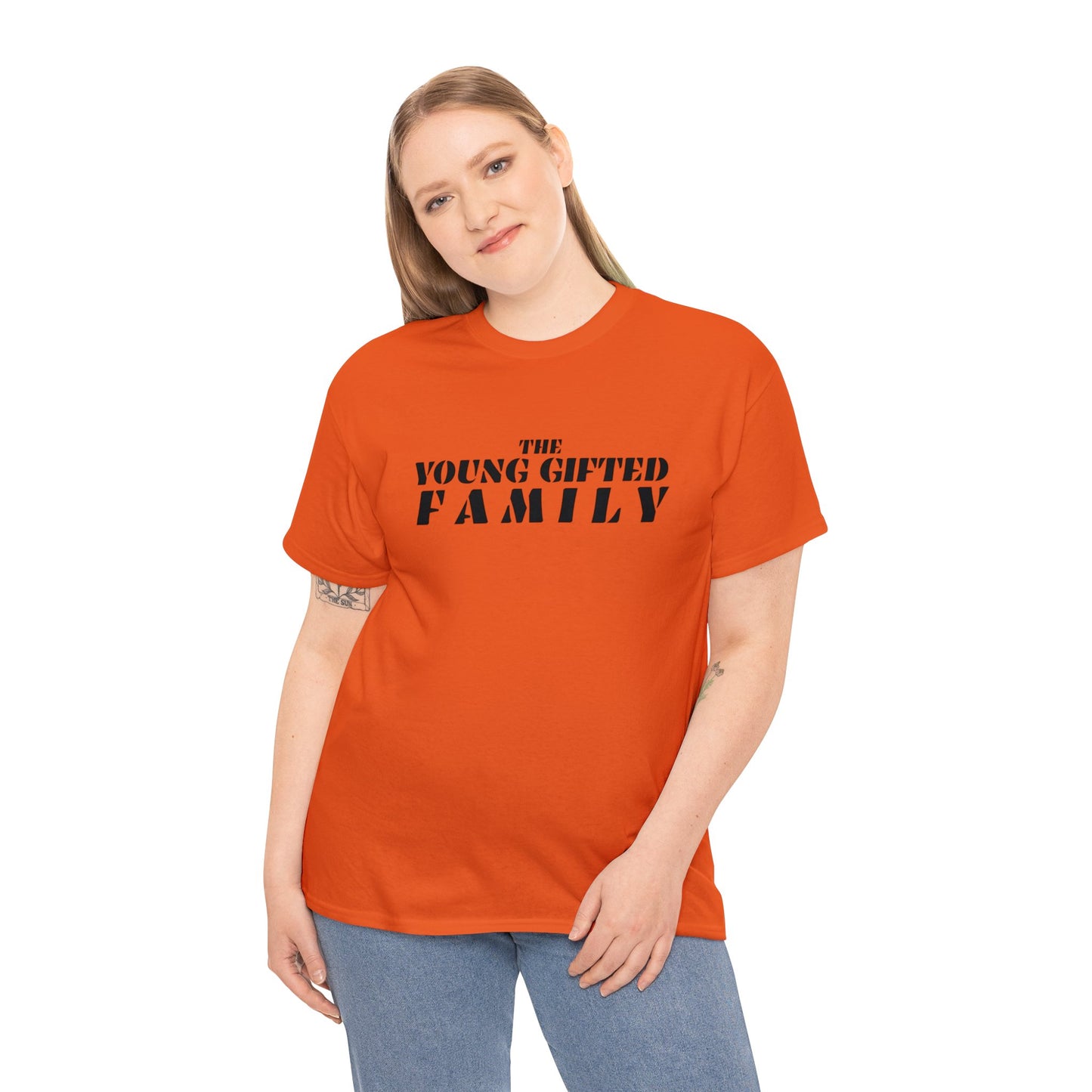 The Young Gifted Family - Unisex Heavy Cotton Tee