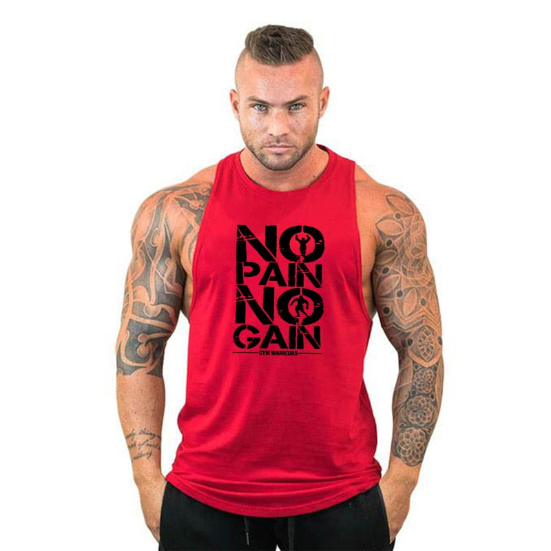 Bodybuilding Hooded Tank Top