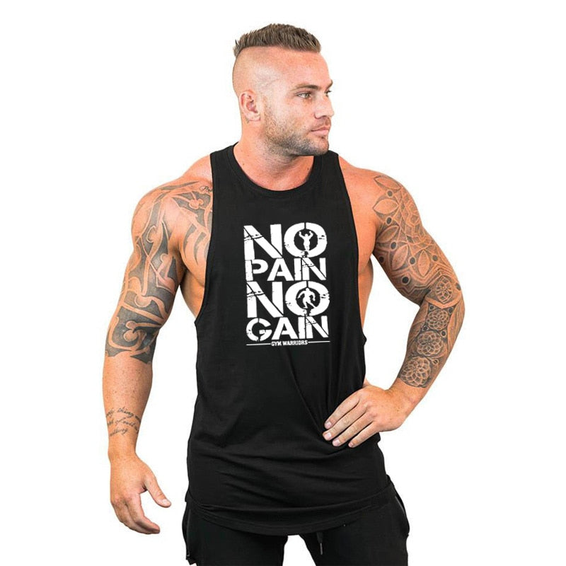 Bodybuilding Hooded Tank Top