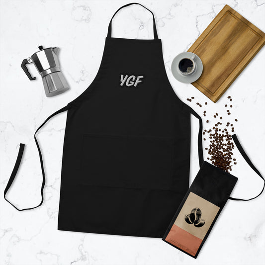 YGF Embroidered Cooking Apron