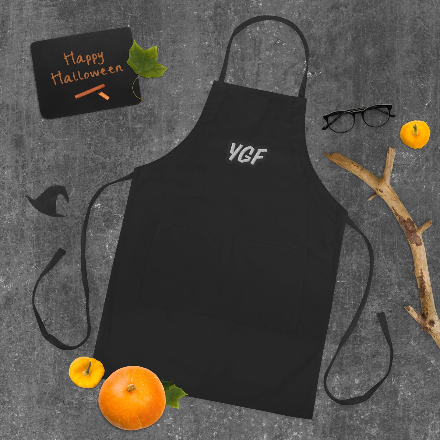 YGF Embroidered Cooking Apron