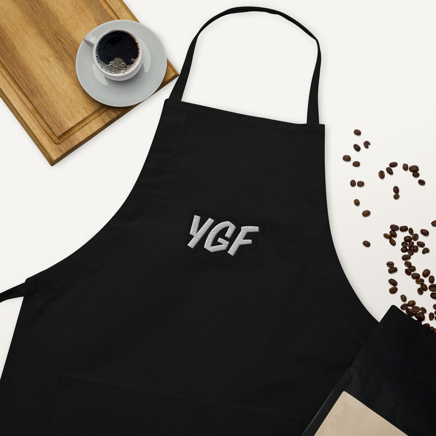 YGF Embroidered Cooking Apron