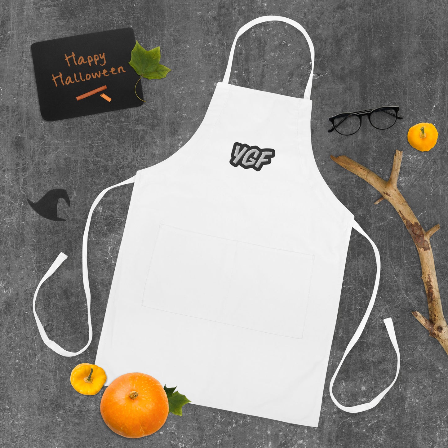 YGF Embroidered Cooking Apron