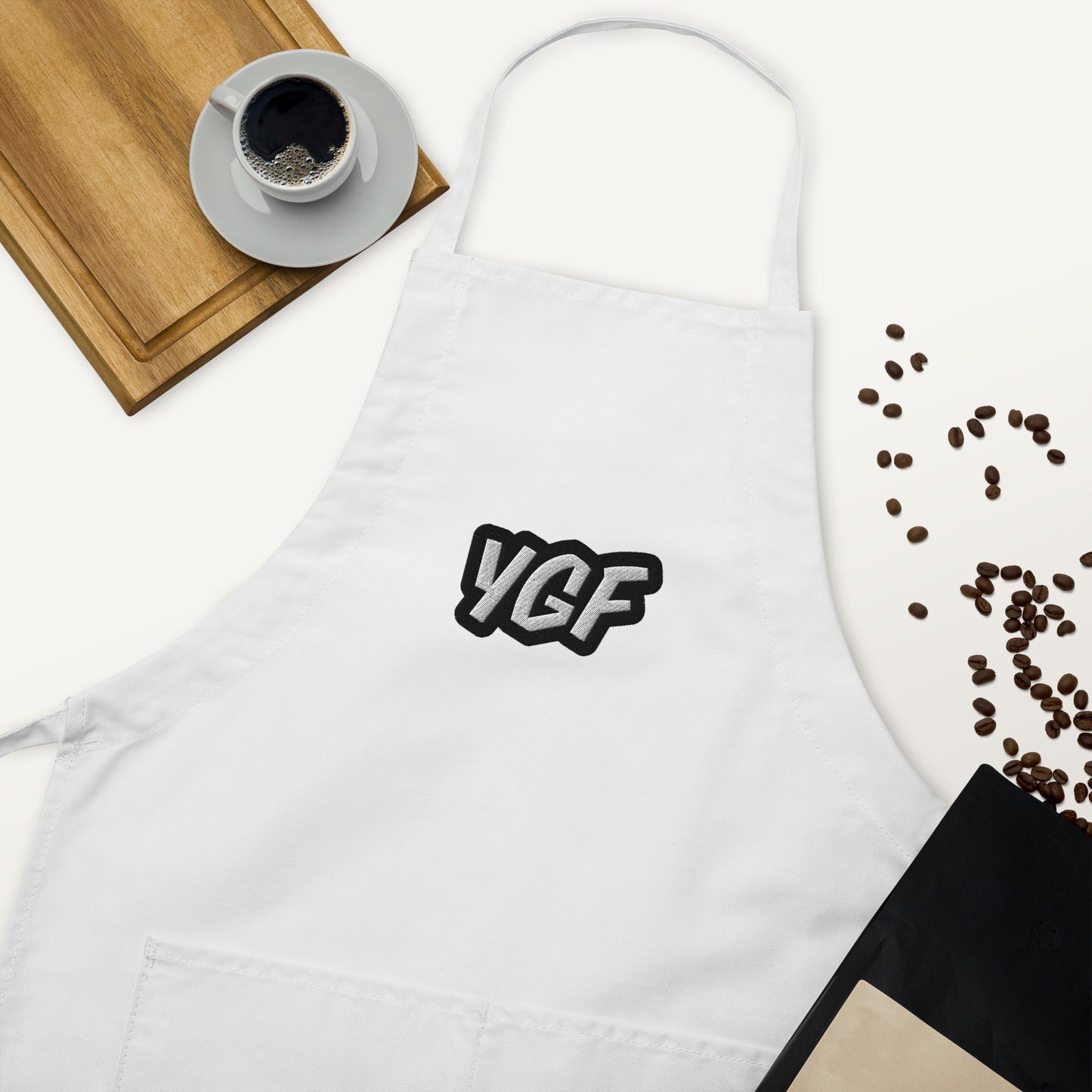 YGF Embroidered Cooking Apron