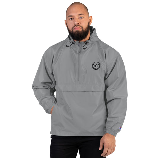 YGF Embroidered Champion Packable Jacket