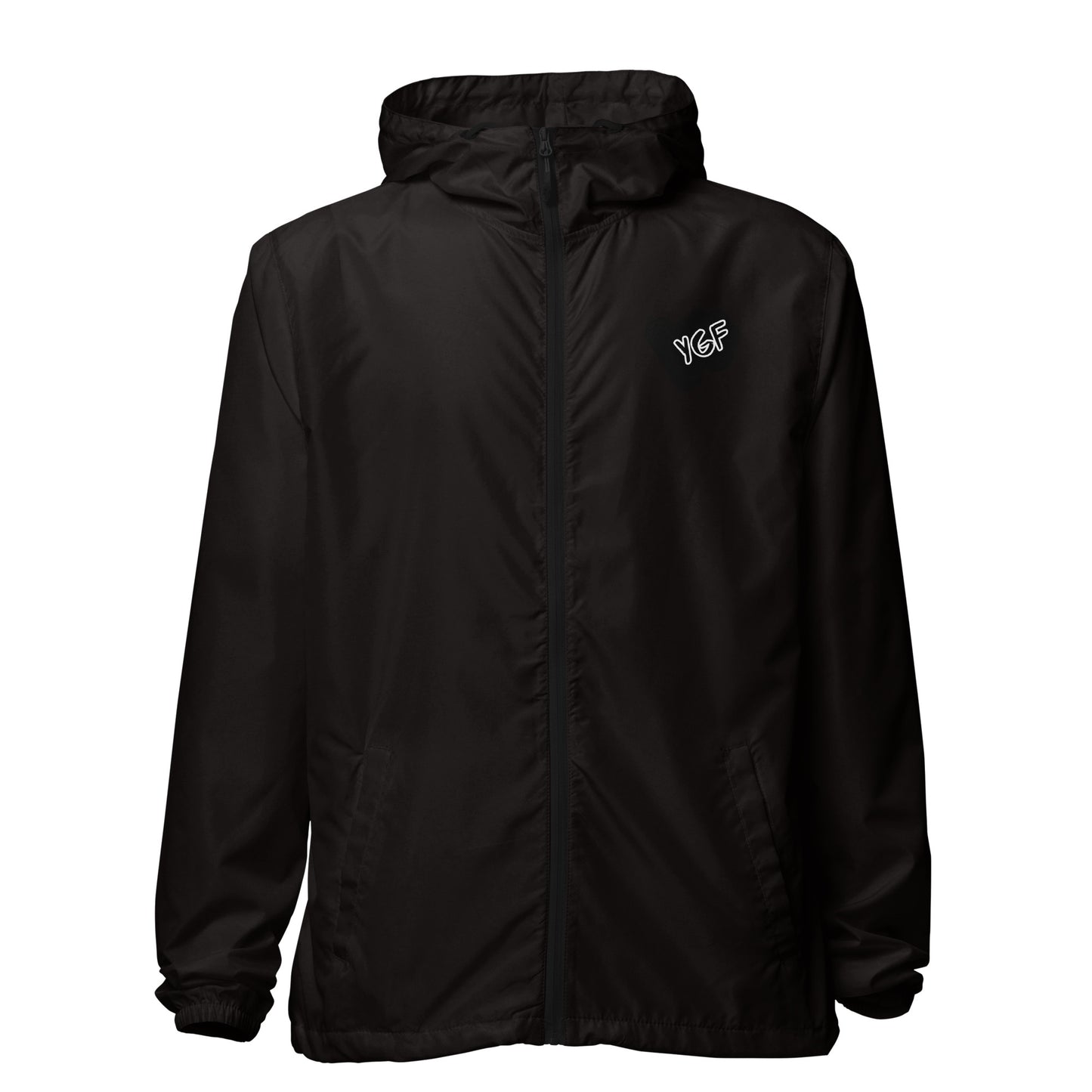 Unisex YGF Spray Can Lightweight Zip Up Windbreaker