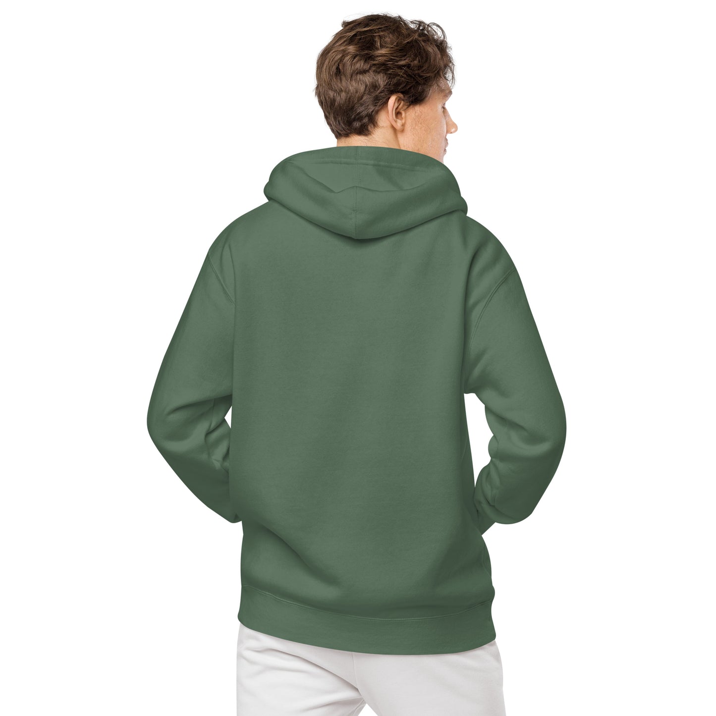 YGF Embroidered Unisex Pigment-Dyed Hoodie