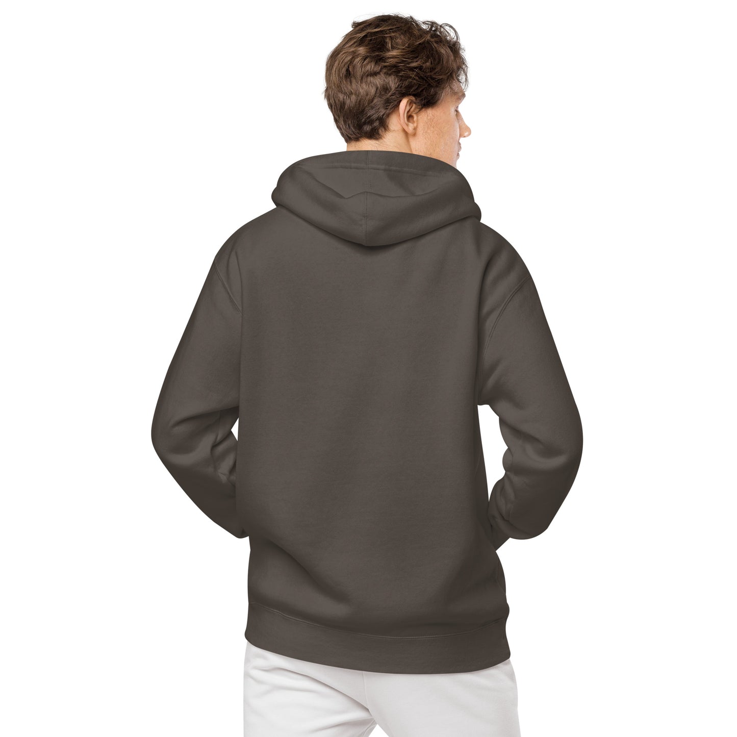 YGF Embroidered Unisex Pigment-Dyed Hoodie