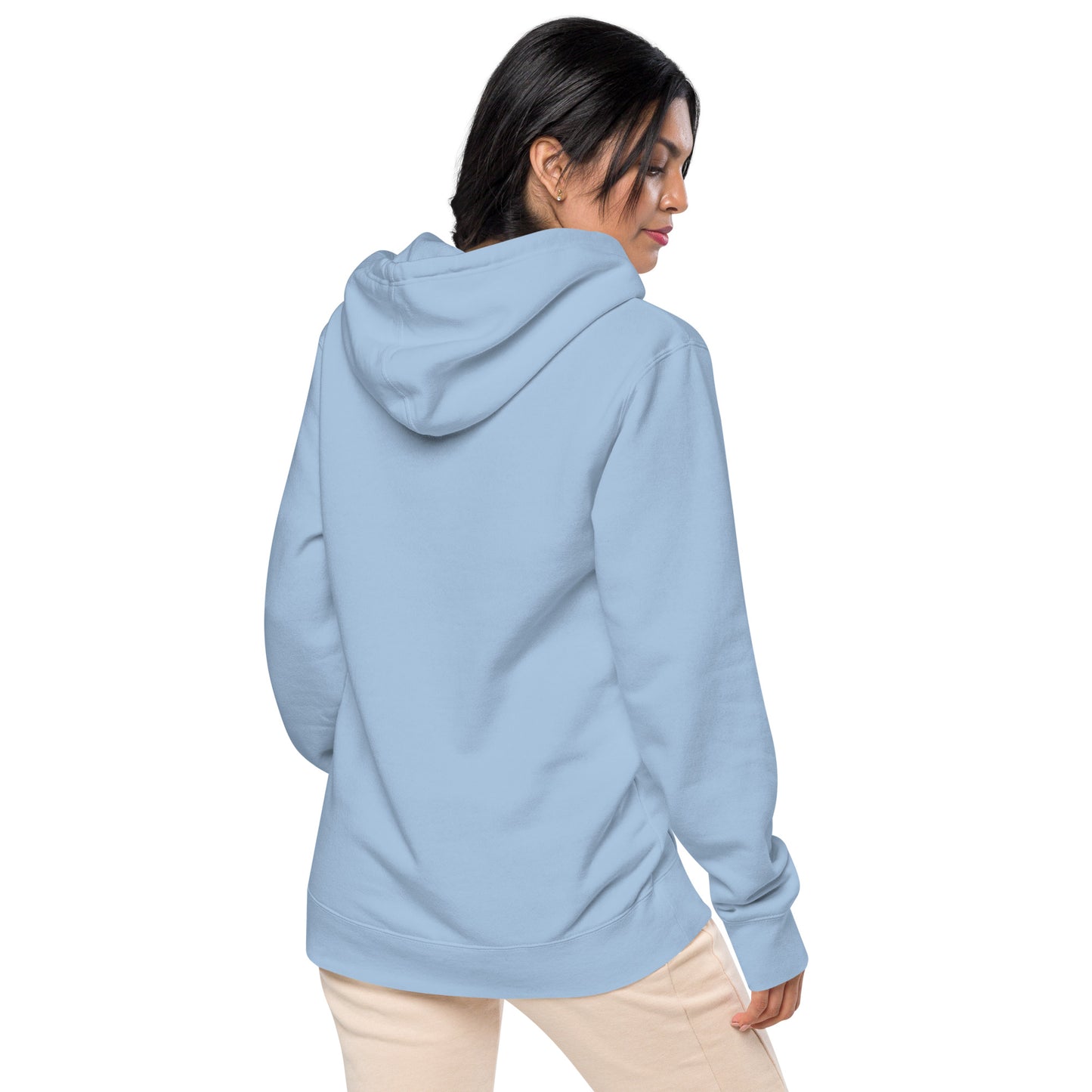 YGF Embroidered Unisex Pigment-Dyed Hoodie