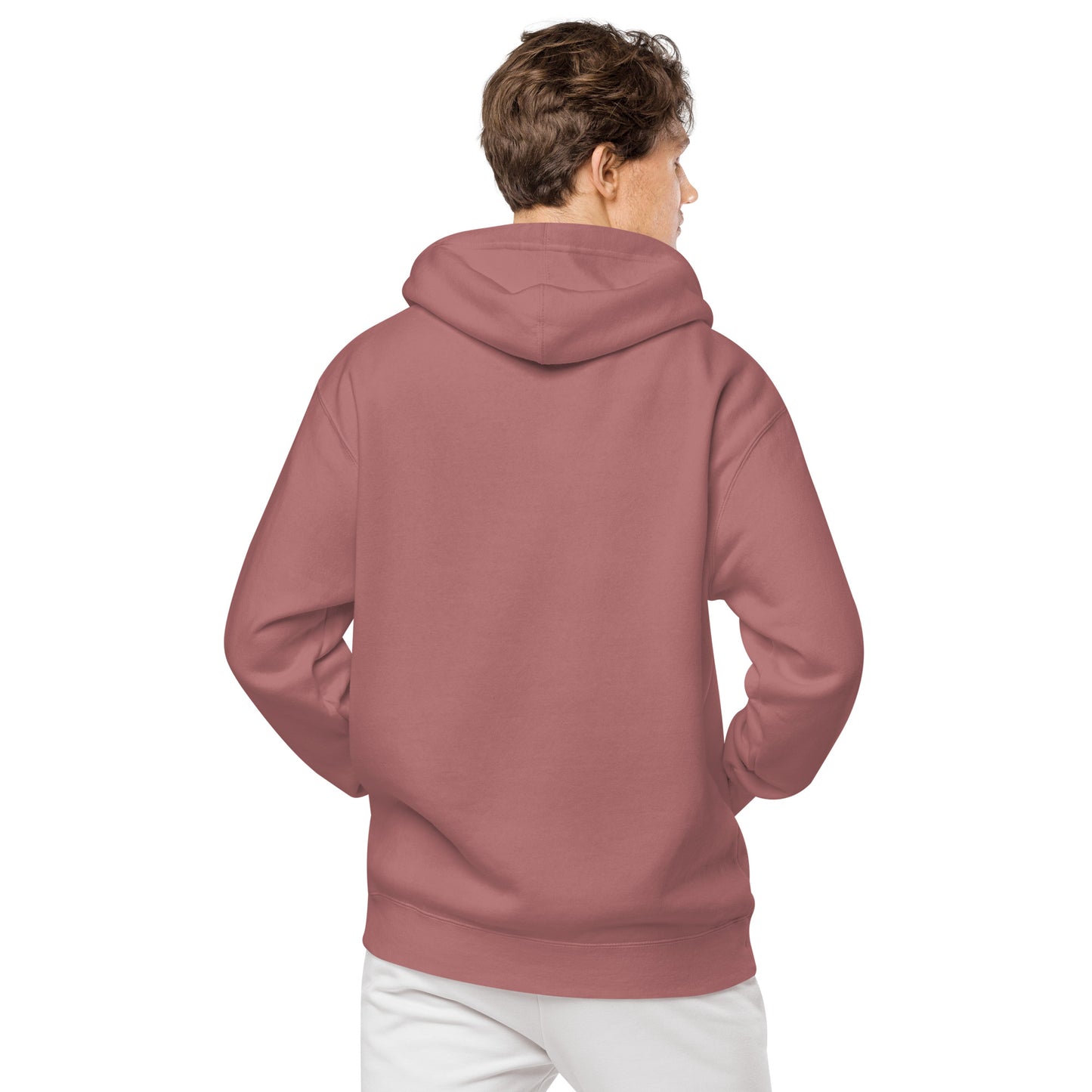 YGF Embroidered Unisex Pigment-Dyed Hoodie